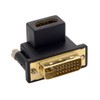 chenyang HDMI to DVI Converter,DVI (24+1) Male to HDMI Female