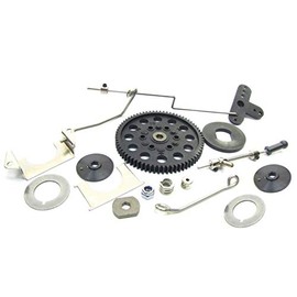 Nitro Rustler Spur Gear Set (Linkage Throttle Brake Slipper Clutch for Traxxas 44096-3