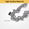 EZONEDEAL 1PC Replacement Chainsaw Chain, Semi Chisel Chainsaw Chains Blade