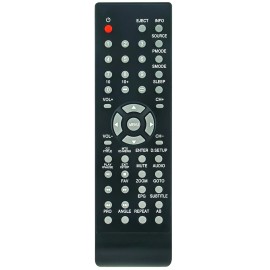 For RCA New Replace Remote for RCA TV RLCDV3282A-B RLCV3223AB RLCVD2480A RLEDV2497A