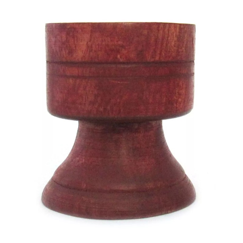 NEW Round Wood Crystal Ball Stand 2" Display for Spheres