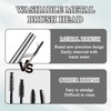 Wimperntusche, Metal Mascara, Mascara Metallbürste, Lang und Gelockt, Gleichmäßig und