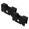 Sliding Window Tandem Roller Assembly Trolley Black Steel 3 inch,