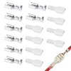 Non-insulated Female Spade Quick Splice Crimp Terminals 6.3mm, Complete Set