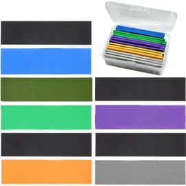 KEWAYO Schleifschwamm, wiederverwendbar, professionell, Körnung 800 – 2000, für Holz/Metall/Trockenbau | nass & trocken | Basteln, Modellbau, Renovierung, 15 Stück