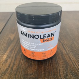 RSP Nutrition, AminoLean, Pre Workout Energy, Sweet Peach 8.68 oz (246 g)02/26