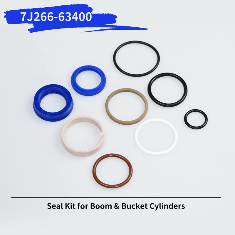 7J266-63400 Boom & Bucket Cylinder Seal Kit Compatible With Kubota