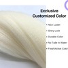 Platinum Blonde Braiding Hair Pre Stretched Braids Hair Extension 26