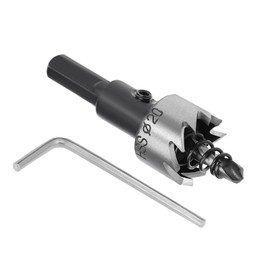 Kozelo 1pcs Hole Saw - [20mm] HSS (High Speed Steel) 4341 Drill Bit Hole Cutter for Stainless Steel Aluminum Metal Wood Plastic Use, Triangular Shank