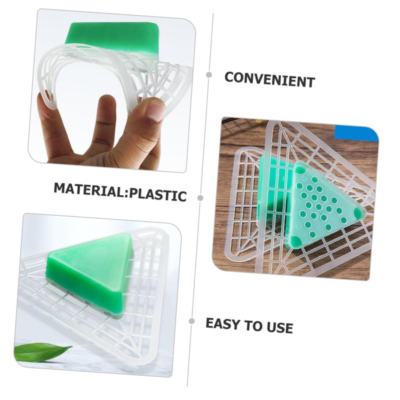TEHAUX Urinal Screen Deodorizer Triangle Splash Bathroom Freshener for Toilets