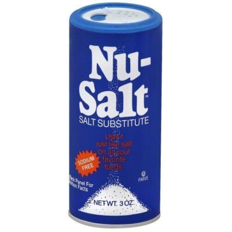 Nu-Salt Substitute Shaker, 3 Ounce (Pack of 36)