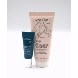 Lancôme Set/2 Lancome Exfoliance Confort Exfoliating Cream / 2 oz ~ Visionnaire / 7 ml