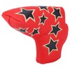 L Shape PU Leather Star Embroidery Semicircular Waterproof Thicken Plush