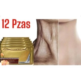 Máscarilla Crystal Mask Colágeno Para Cuello 12 Pza
