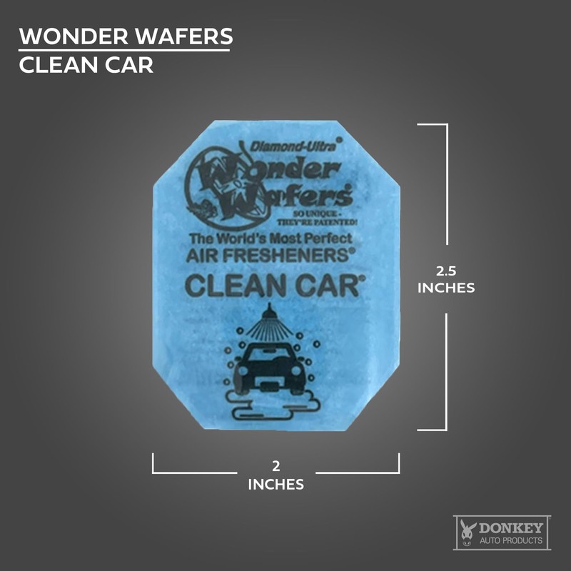 Wonder Wafers - Diamond-Ultra Scented Car Air Fresheners - Individually
