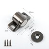 8 Pack Magnetic Cabinet Latch with Magnet for Cabinet Latch,