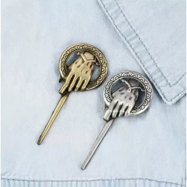 Fantasy Universe Game Of Thrones Dije Pin Broche Mano Del Rey Juego De Tronos