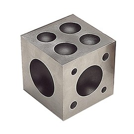 2-1/2" Steel Dapping Block Jewelry Making Metal Forming Doming Shaping Bending Bead Tool