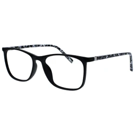 OPULIZE-Paquete de 2 anteojos de lectura grandes Arc negro marrón estampado hombres mujeres RR6612 +1.00