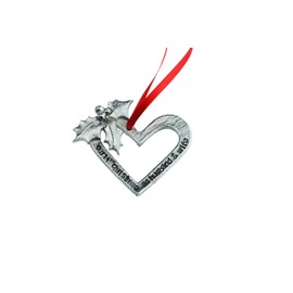 Pirantin Our 14th Christmas As Husband & Wife - 14 YEAR Wedding Anniversary Christmas Tree Decoration