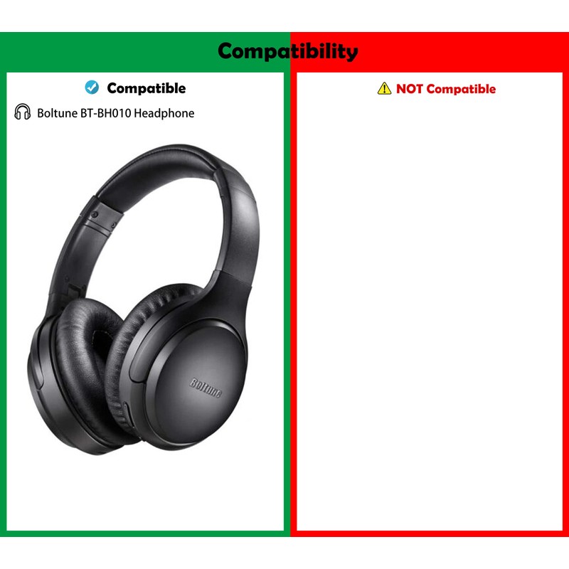 DowiTech Professional Headset Replacement Earpads Cushion Headphone Ear Pads Compatible