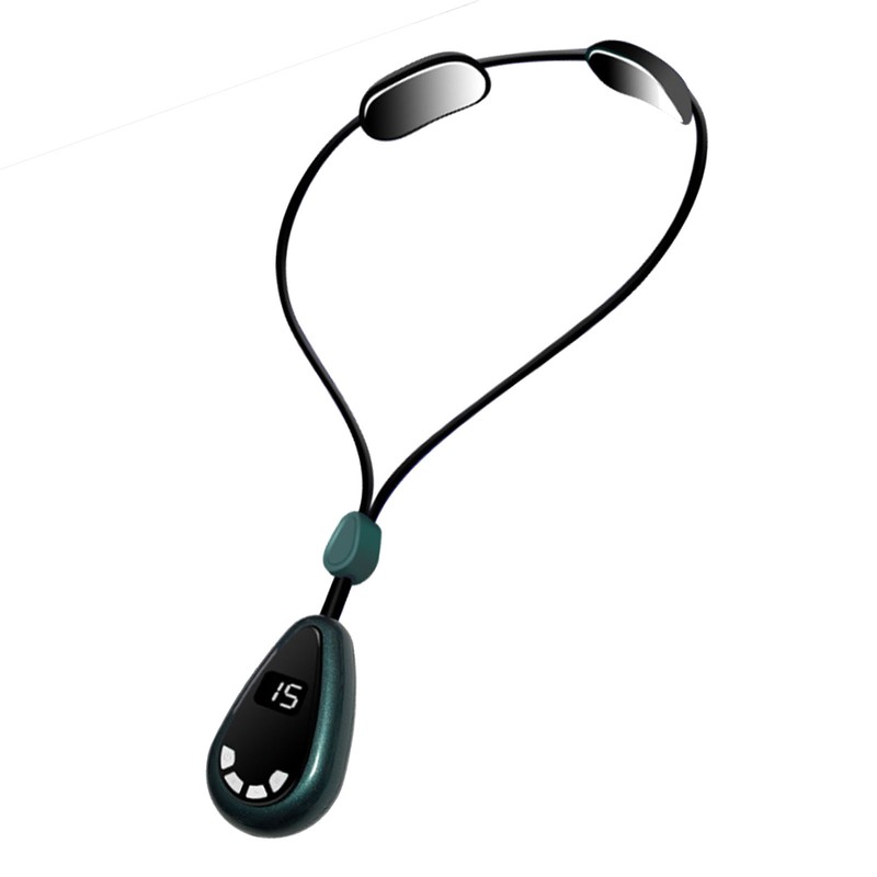 Smart Hanging Cervical Spine Massager Mini Portable Hot Compress Microcurrent