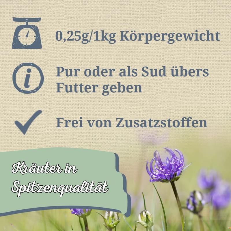 Krauterie Devil's Claw for Dogs, Feed for Dogs (100 g),