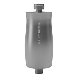 zazen Water Infinity Shower Filter, Brushed Silver