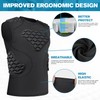 DGQY Men's Padded Compression Vest – Football Baseball Chest Protector