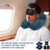 Sintuff 2 Pack Inflatable Travel Pillow for Airplanes Inflatable Neck