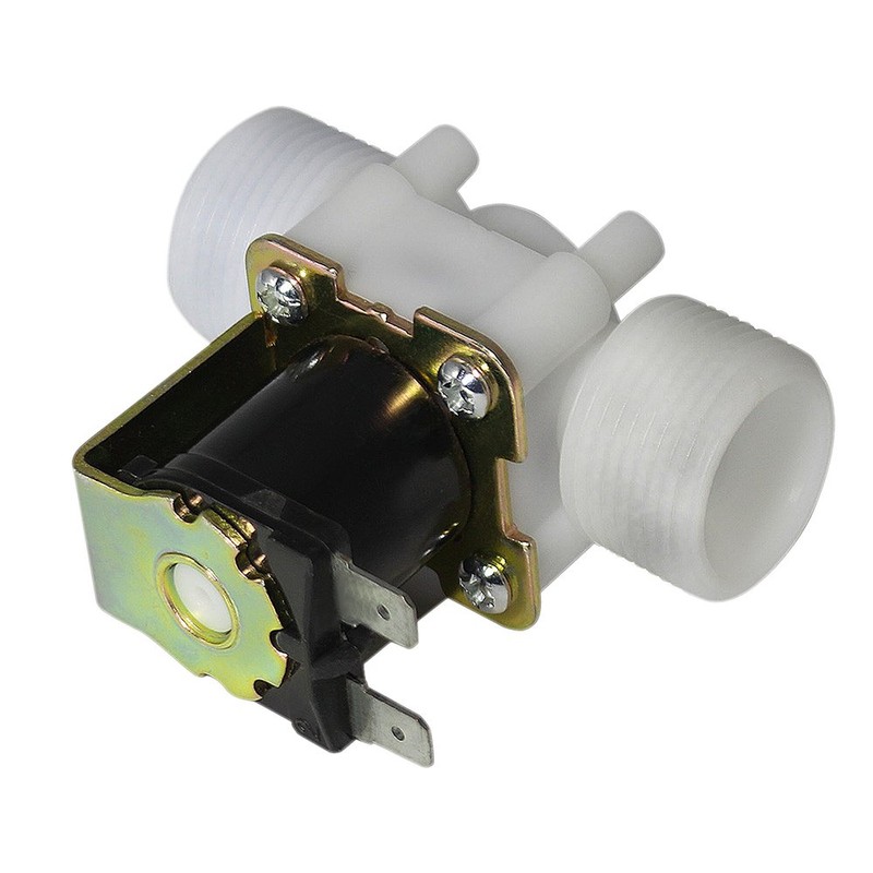 Fankerba 3/4" Water Inlet Electric Solenoid Valve DC 12V Normally