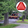 Wedcool Slow Moving Vehicle Sign, Car Reflective Stickers, Car Safety