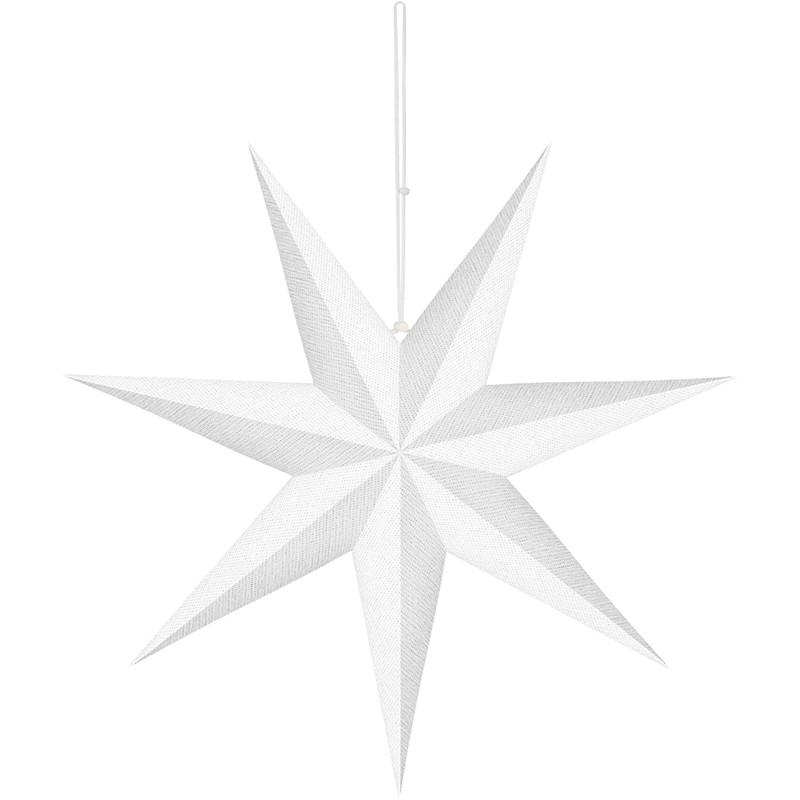 BRUBAKER 60 cm Christmas Star for Indoor Use - Advent
