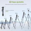 ULANZI Ombra Video II Trípode para cámara con Cabezal Fluido,157CM