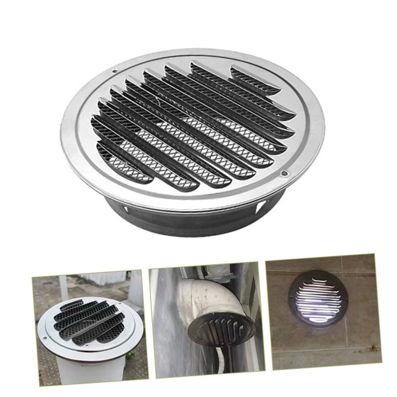 BUGUUYO Professional Stainless Steel Ventilation Cover Exhaust for Wall Ceiling