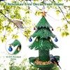 Bird Feeder,Christmas Bird Feeders for Outdoor.Metal Bird Feedrs, Wild Bird