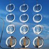12 Disc Highly Reflective Owl Bird Scare, Extra Sparkly Owl