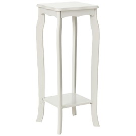 Frenchi Home Furnishing 2 Tier Plant Stand, WHITE