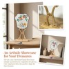 Bamboo Fan Display Stand, Sturdy Holder for Chinese Tuan Shan,