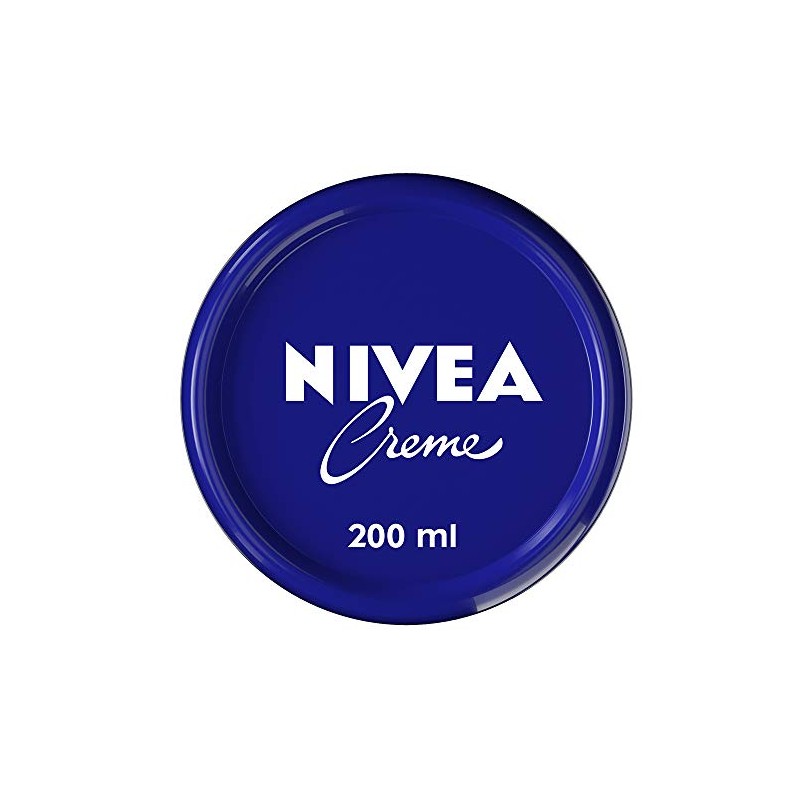 NIVEA Creme (200ml), crema humectante de larga duración para el