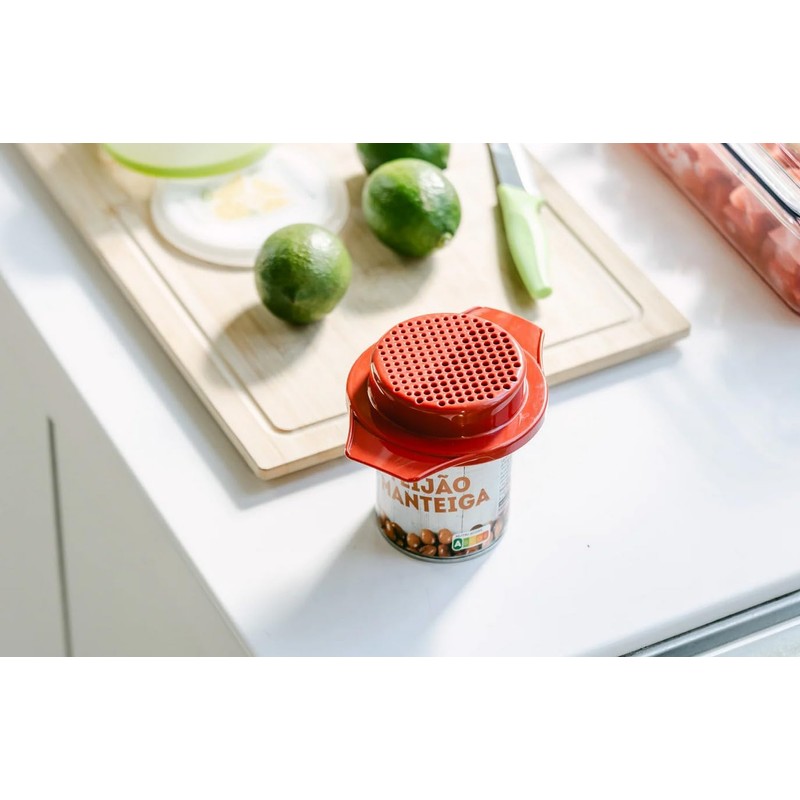 Prepara Can Strainer – Universal Fit for Standard Cans, Dual-Flow