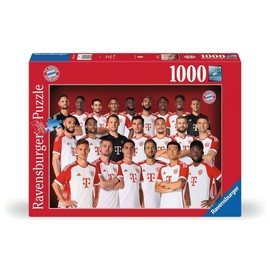 Ravensburger Puzzle 17543 - FC Bayern Season 2023/24 - 1000 Pieces FC Bayern Munich Puzzle for Adults and Children from 14 Years