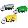 3pcs 1:50 Garbage Truck Models Set Plastic Alloy Sanitation Tanker