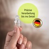 Rollina Clip Over Hooks Transparent Pack of 100 | Curtain