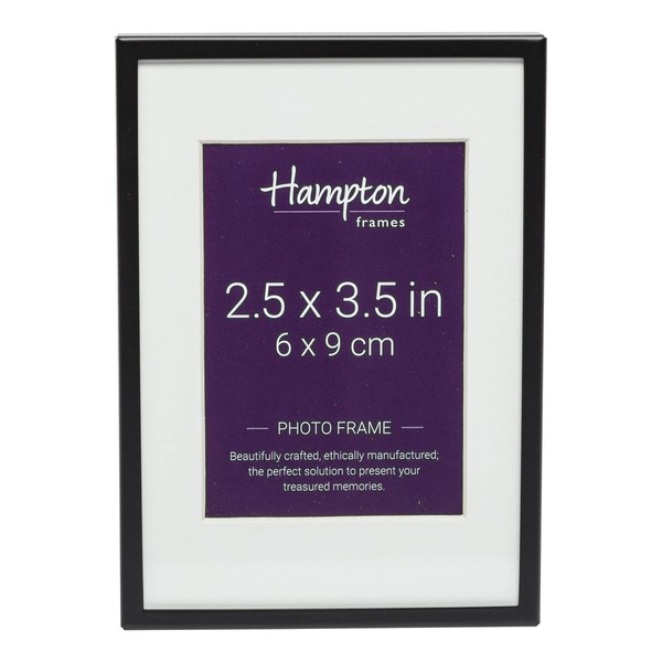 Hampton Frames MADRID Narrow Profile Photo Frame with Bevel Mount