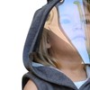 Face Shield Head Protection Detachable Transparent Headgear for Children Sunshade