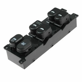 ISINMOTOR Front Right Driver Side Master Power Window Switch, Electric Power Master Window Switch Control Compatible with Hyundai I30 FD 2007-2012 93570-2L910