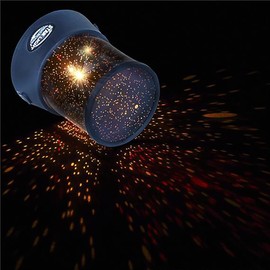 The Dreidel Company Star Projector Lamp, for Home and School Fun Decorative Lights, Party Flavor, 5"