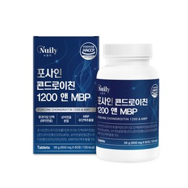 뉴일리 Newly Fossain Chondroitin 1200 & MBP 600mg 60 tablets / 뉴일리 포사인 콘드로이친1200 앤 MBP 600mg 60정