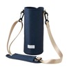 emoka Water Bottle Cover M/L (Navy, L), navy